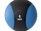 Medicine Ball-1 kg ( Multicolour)