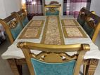 Meheguni Kather Body+Marvel top+6 chair Dining table for sale!