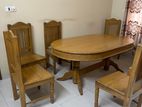 Mehgani Wood Dining table set