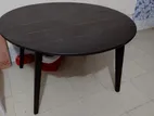 মেহগনি কাঠের গোল ডাইনিং টেবিল বিক্রি হবে
