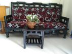 Sofa set and table for sell.