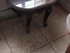 mehogoni wood made 1 center and 2 side table