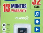Memory card (New -with 13 month warranty)