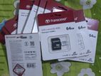 Memory Card - transcend 64GB 13pcs