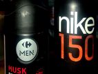 MEN musk deodorant & Nike 150 body spray