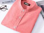 Men' Solid Colour Cotton Full Sleeve Shirt
