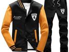 Mens china jacket, trouser combo set