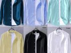 Men`s Exclusive Band Gola Solid Casual Long Sleeve Shirt