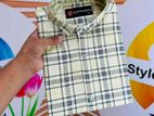 Men`s Exclusive Cotton Check Shirt (Long sleeve)