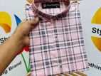 Men's Exclusive Cotton Check Shirt (Long sleeve)