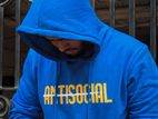 Mens premium Blue Hoodie