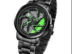 Men’s Quartz Wheel Watch