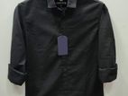 Men's Solid Colour Ban color Shirt