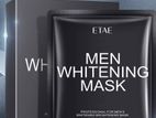 Mens whitening and brightening face mask