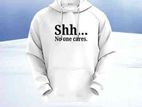 Men's winter hoodie white