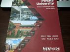 Mentors Private University Admission Guide 2023