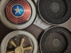 Metal fidget spinner toy