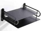 Metal Router Stand - Black