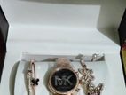 Michael Kors ladies Watch with nice bracelet