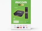 MICOM 40K Ultra HD Smart Android TV Box