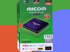 Micom- 4K Android Set-Top Box 2GB / 16GB Price in Bangladesh