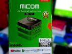 MICOM Smart Android TV Box 6 Month Warranty