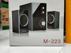 Microlab M-223 (2.1) Subwoofer Speaker.