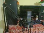 microphone full set up