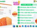 Microsoft Office 365 Official Subscription