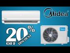 Midea 1 Ton Non-Inverter Air Conditioner (MSA12CRN)