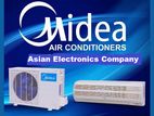 Midea 2.0 TON Wall Type Inverter ac with 5 yrs compressor warranty
