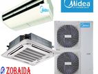 MIDEA 3.0Ton Ceiling Cassette Type Air Conditioner price in bd 36000 BTU