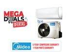 MIDEA AC 1.0" TON NON INVERTER 5,YEAR GARRANTY