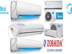 Midea Split Type Air Conditioner 1.5 TON -Home Delivery Is Available