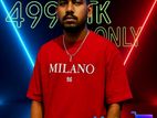 Milano 96 Drop Shoulder T-Shirt | Unisex Streetwear Style