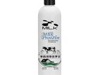 Milk protein hair straighter treatment