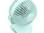 Mini Clip Fan 360 Degree Rotation Rechargeable