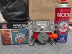 Mini gas stove with free can