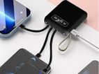 Mini Power Bank, 20000mah Portable Charger Built In 3 Output