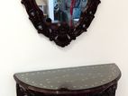 Console Mirror with Table