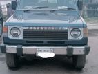 Mitsubishi Pajero blue 1988