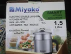Miyako 1.5l Electric Kitchen Kettle Mkk-40-spg – New