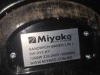 Miyako sandwich+waffle maker