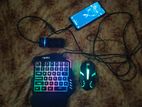 mobile gaming keyboard and mouse ek sathe sob