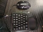 Mobile gaming keyboard,mouse,USB hub,converter