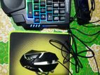 Gaming kyebord and mouse