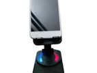 Mobile phone holder speaker