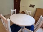 Modern Design 4 Seater Round Dining Table And Chairs For Urgent Sell