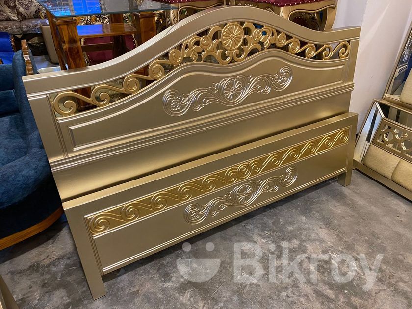 Modern Malaysian Wood Double Bed Model BL05F for Sale in Badda Bikroy