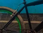 Modified stunt bicycle